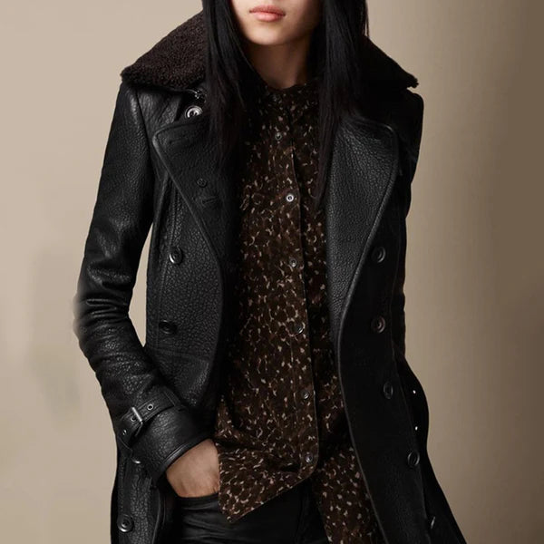 Cappotto in pelle - Sarah