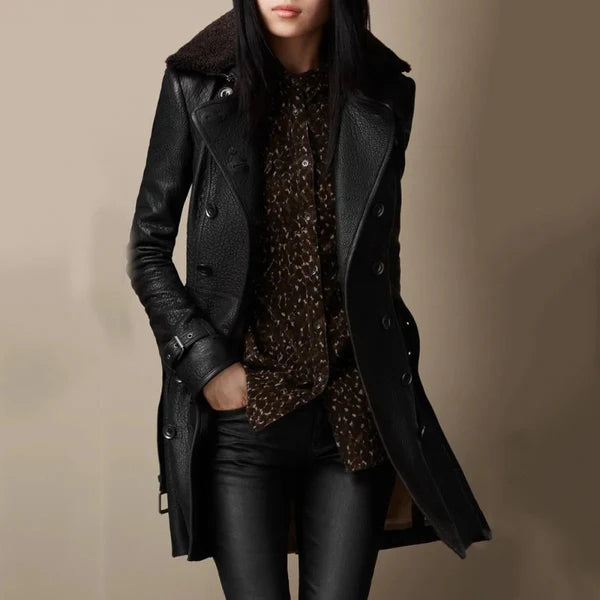 Cappotto in pelle - Sarah