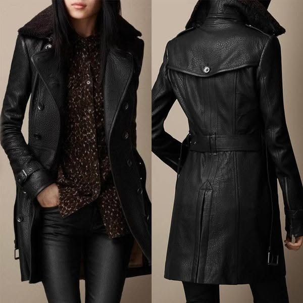 Cappotto in pelle - Sarah