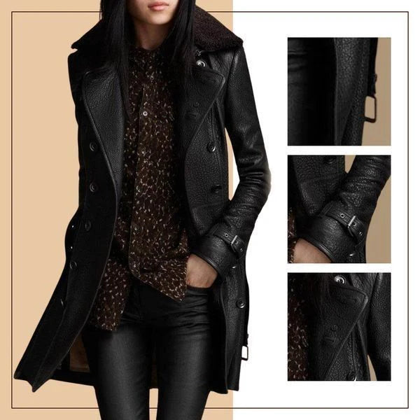 Cappotto in pelle - Sarah